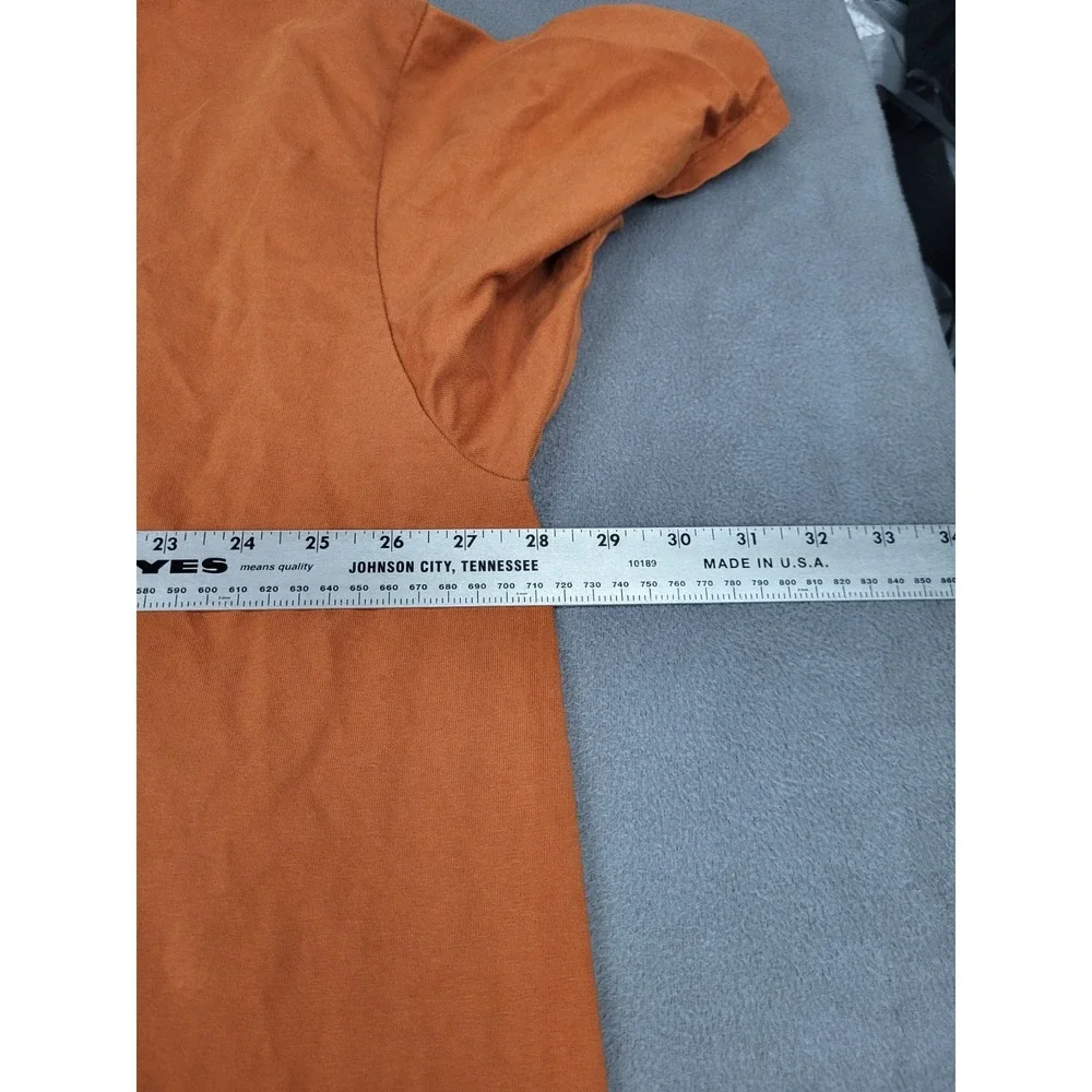 Blue 84 Nashville Shirt Mens 3XL Orange Lightweight Tourist  Logo Crew Neck‎